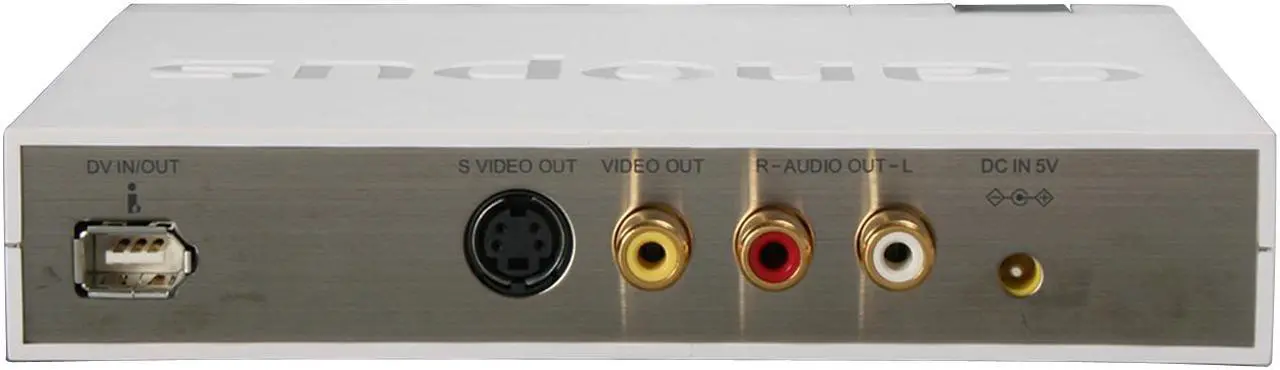 Alt view image 3 of 6 - Canopus / Grass Valley Bidirectional Analog/Digital Video Conversion ADVC110