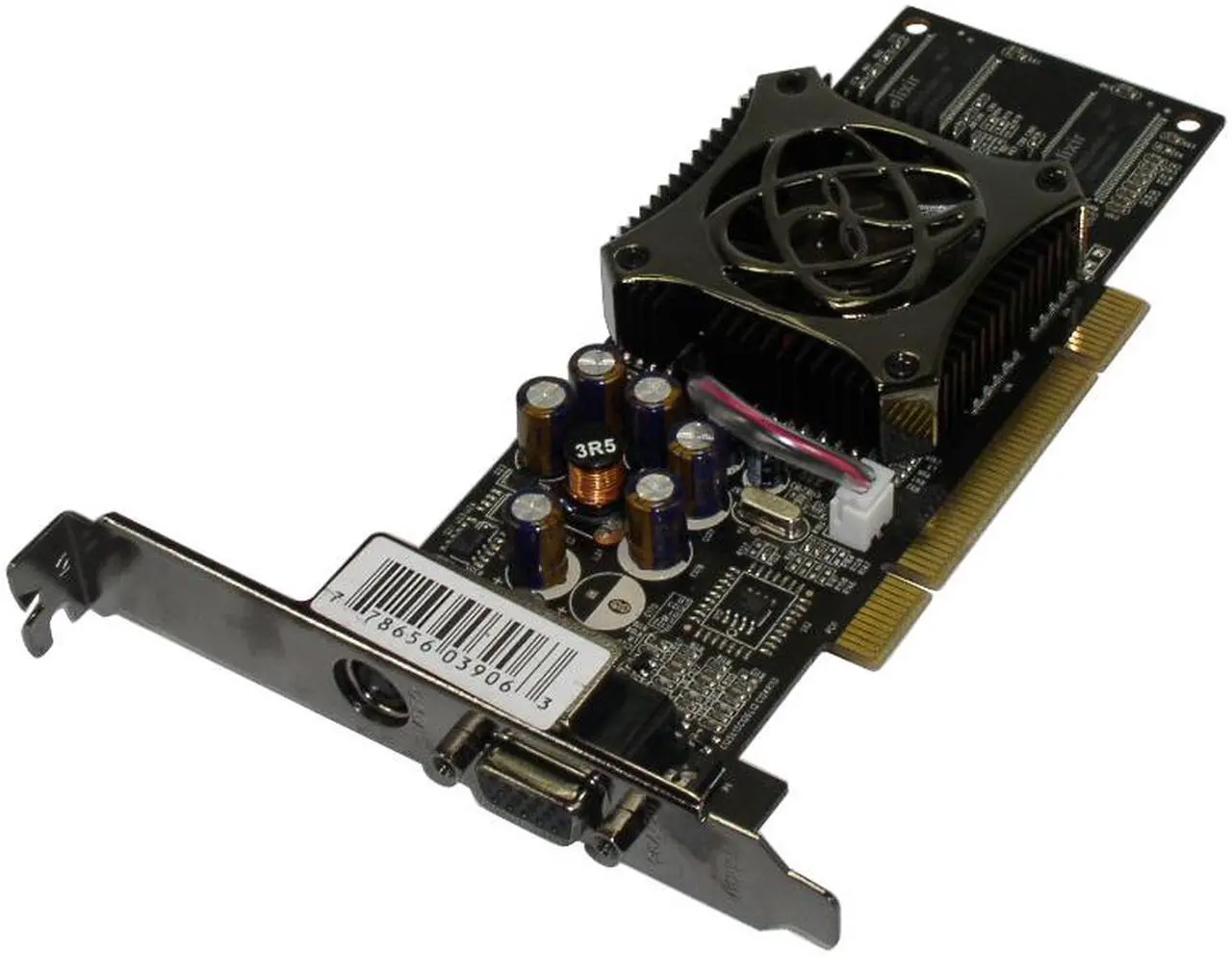 Main image of XFX GeForce FX 5200 128MB DDR PCI Graphics Card PV-T64K-NT