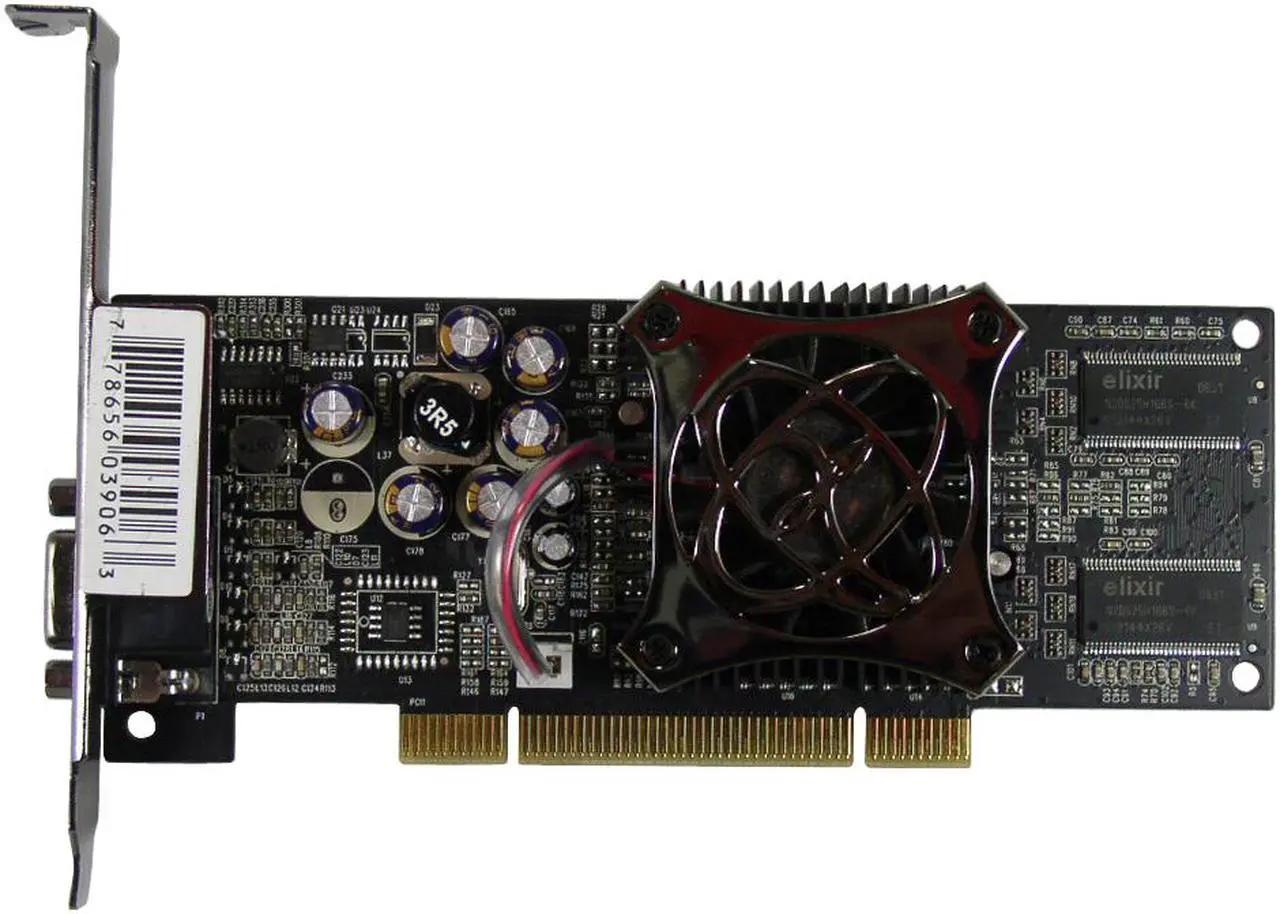 Alt view image 2 of 3 - XFX GeForce FX 5200 128MB DDR PCI Graphics Card PV-T64K-NT