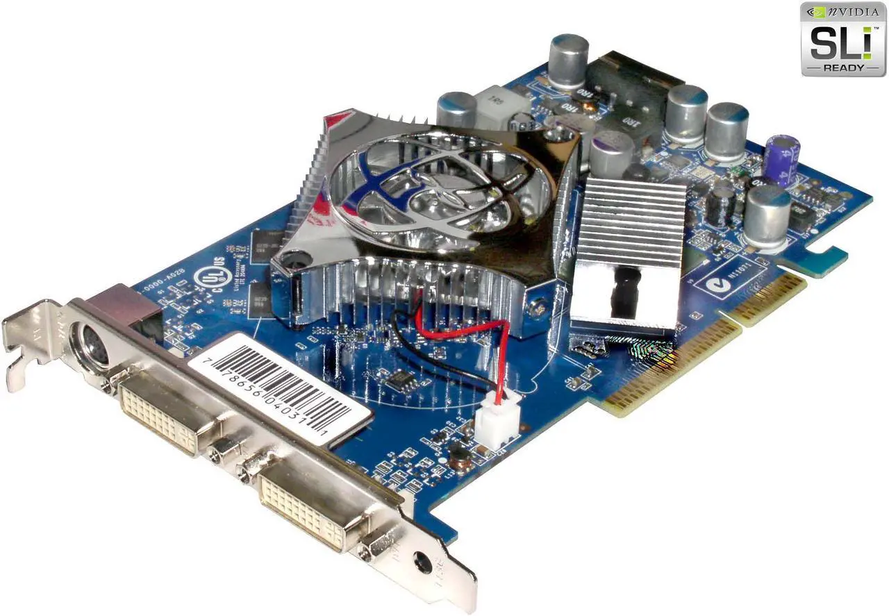 Main image of XFX GeForce 6600GT 128MB GDDR3 AGP 4X/8X Graphics Card PVT43ANDF7
