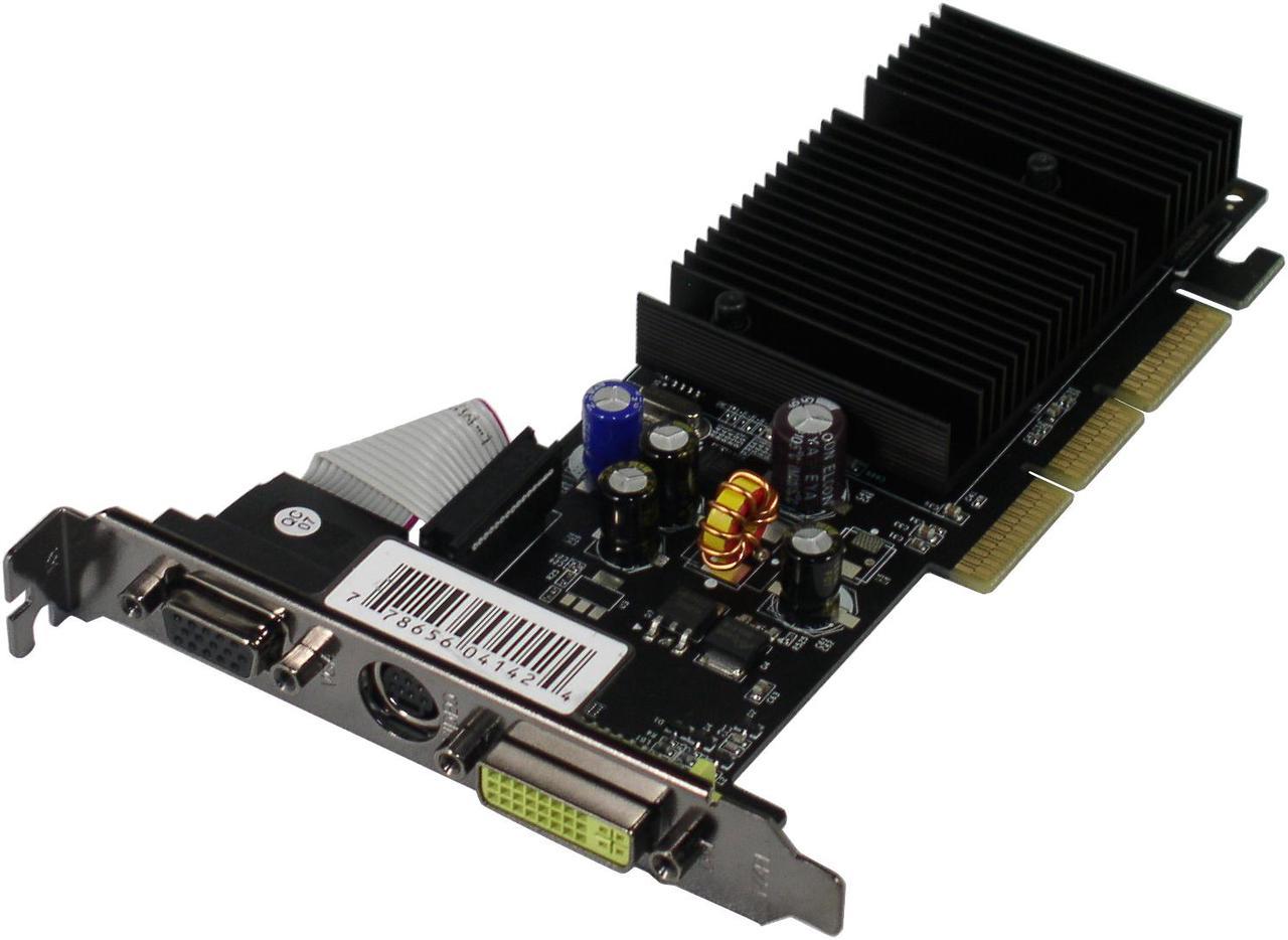 XFX GeForce 6200 256MB GDDR2 AGP 8X Video Card PVT44AWANG