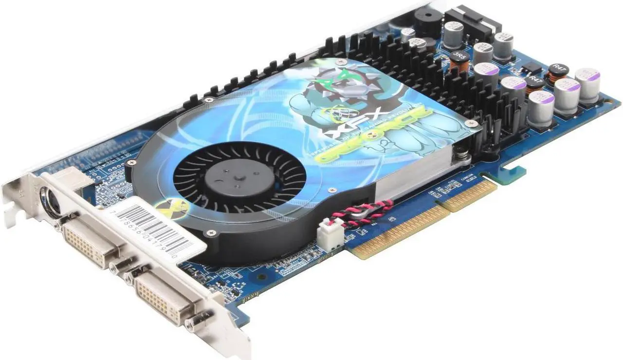 Main image of XFX GeForce 6800GS 256MB GDDR3 AGP 4X/8X Graphics Card PVT40BUDF3