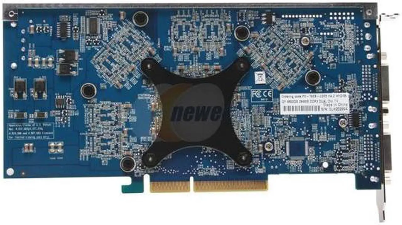 Alt view image 3 of 5 - XFX GeForce 6800GS 256MB GDDR3 AGP 4X/8X Graphics Card PVT40BUDF3
