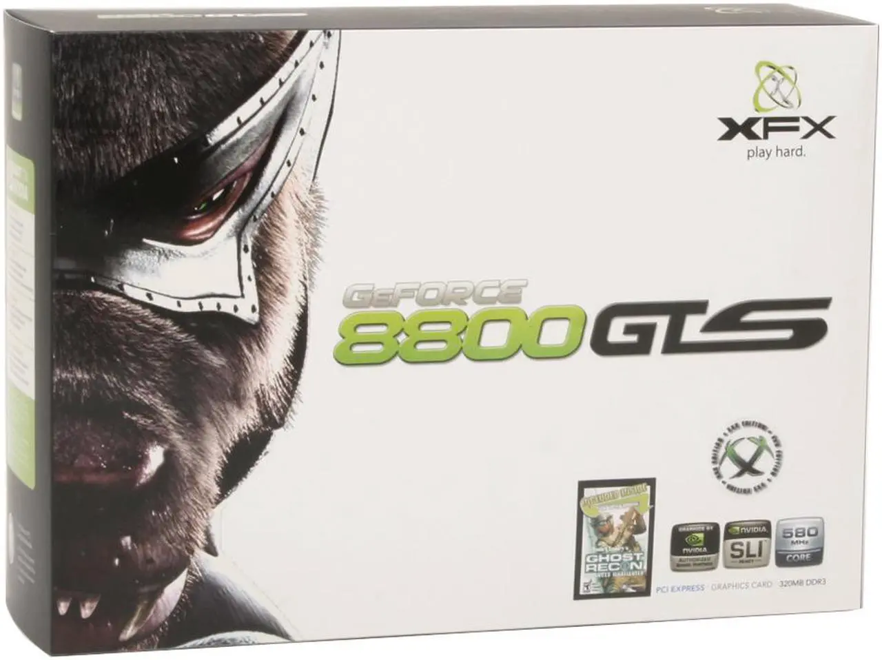 Alt view image 7 of 7 - XFX GeForce 8800 GTS 320MB GDDR3 PCI Express x16 SLI Support Graphics Card PVT80GGHF4
