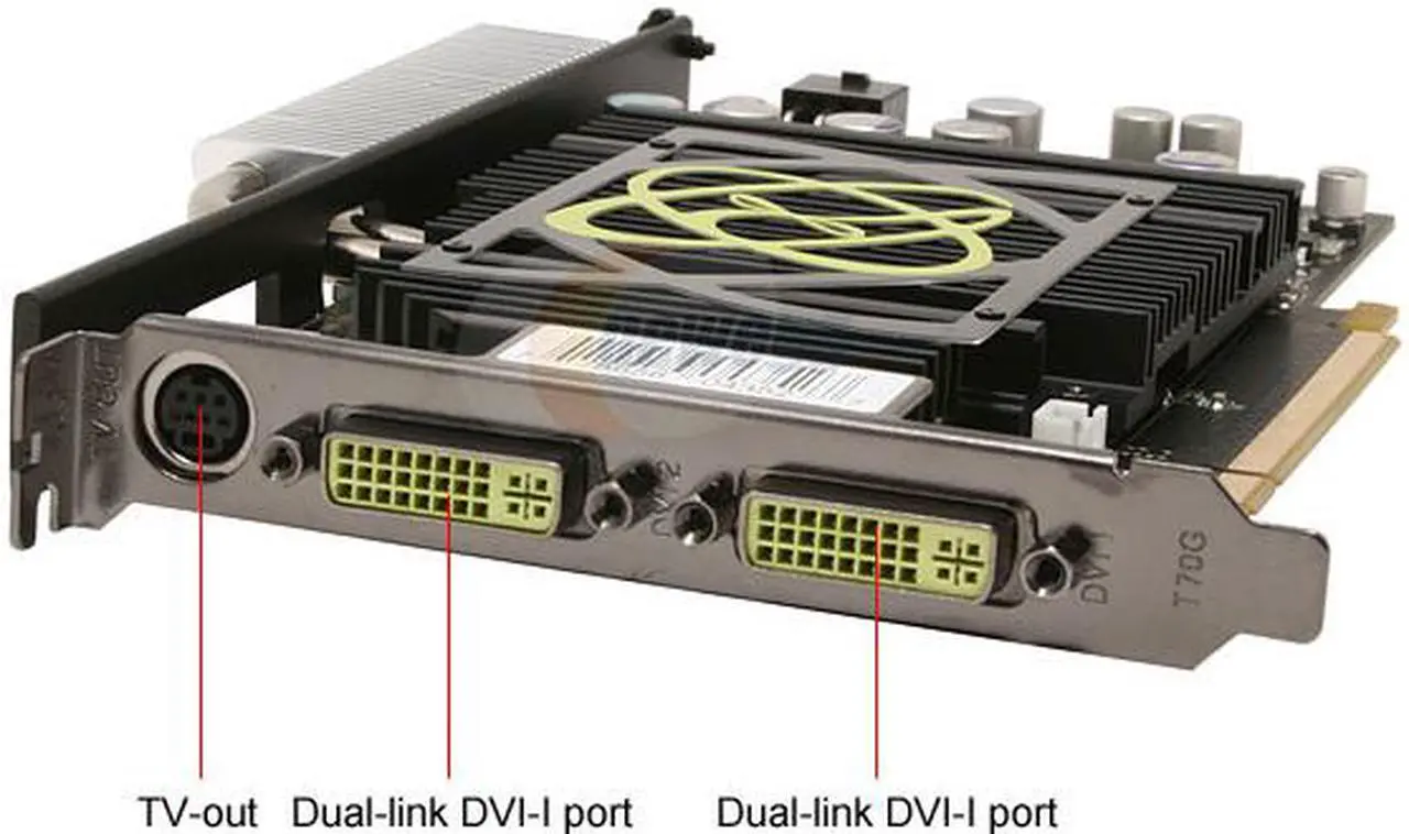 Alt view image 2 of 8 - XFX GeForce 7950GT 256MB GDDR3 PCI Express x16 SLI Support Graphics Card PVT71JUHE4