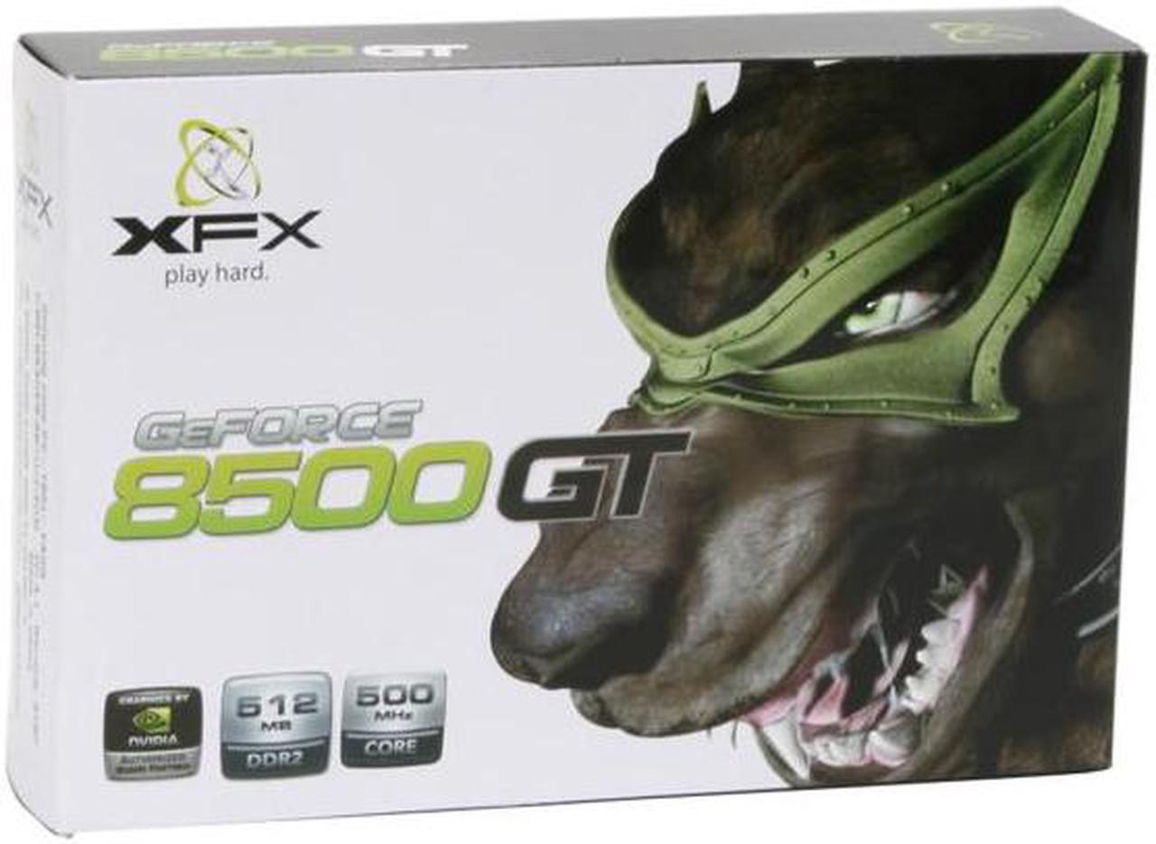 Alt view image 6 of 6 - XFX GeForce 8500 GT 512MB GDDR2 PCI Express x16 SLI Support Video Card PVT86JYAHG