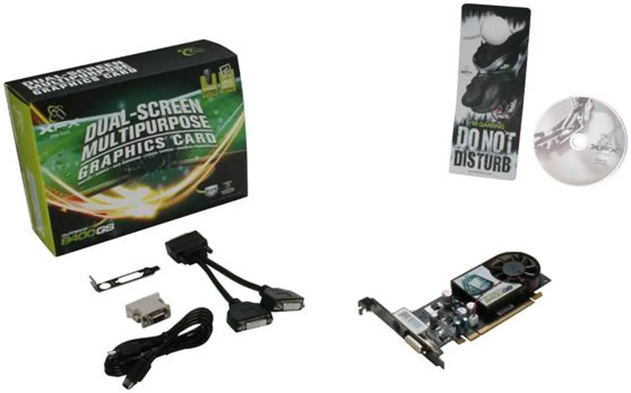 Alt view image 5 of 5 - XFX PVT86SWML4 GeForce 8400GS 256MB 64-bit GDDR2 PCI Express x16 HDCP Ready Low Profile Ready Video Card