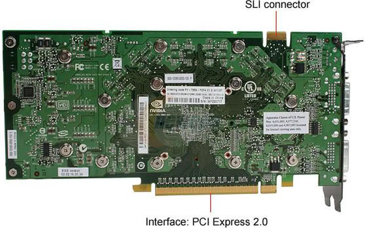 Alt view image 4 of 6 - XFX GeForce 8800GTS (G92) 512MB GDDR3 PCI Express 2.0 x16 SLI Support Graphics Card PVT88GYDF4