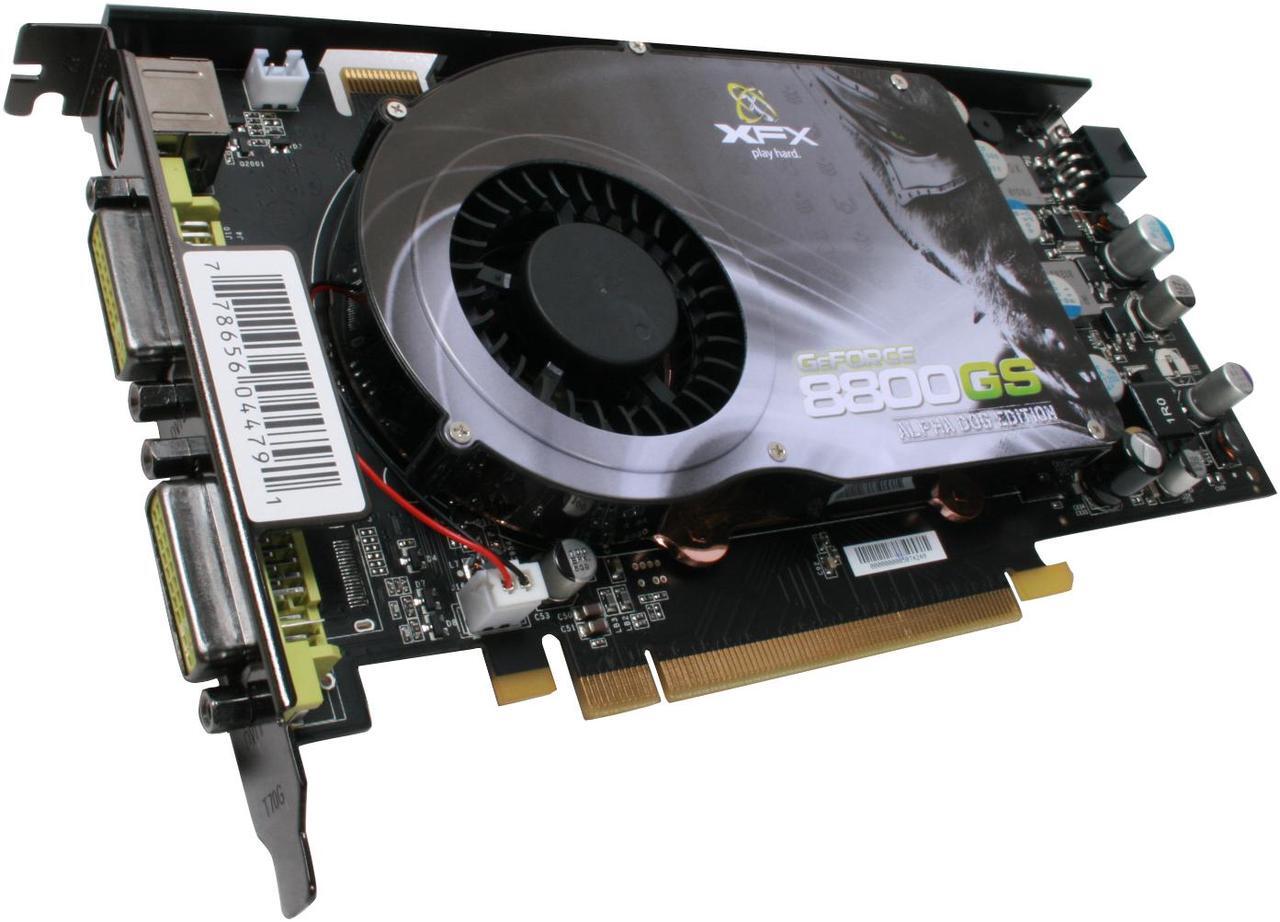 Main image of XFX GeForce 8800 GS 384MB GDDR3 PCI Express 2.0 x16 SLI Support Graphics Card PVT88SFDF4