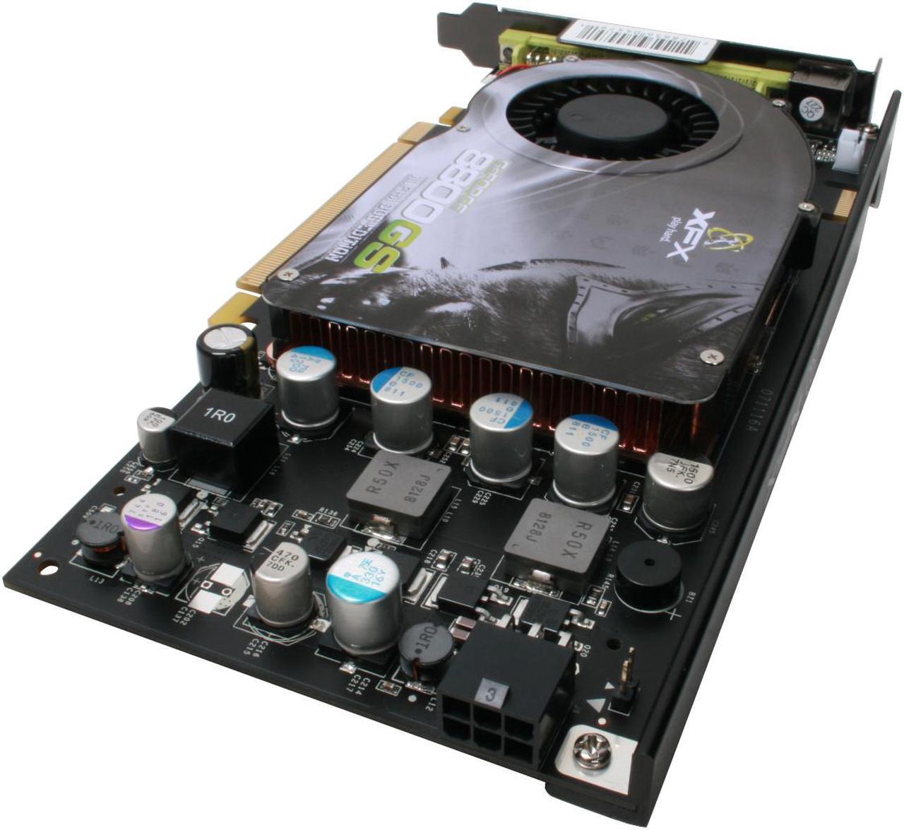 Alt view image 5 of 8 - XFX GeForce 8800 GS 384MB GDDR3 PCI Express 2.0 x16 SLI Support Graphics Card PVT88SFDF4