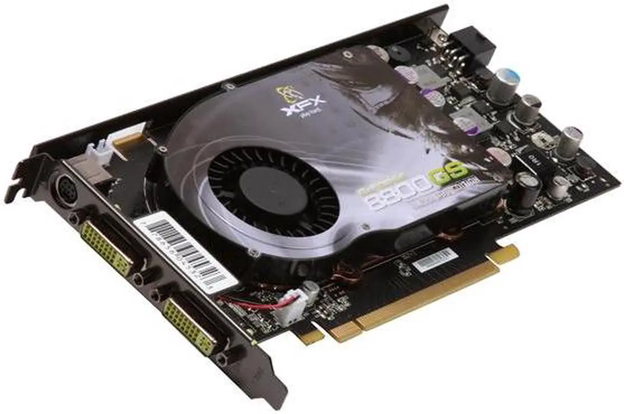 Main image of XFX PVT88SFDDU GeForce 8800 GS XXX 384MB 192-bit GDDR3 PCI Express 2.0 x16 HDCP Ready SLI Supported Video Card