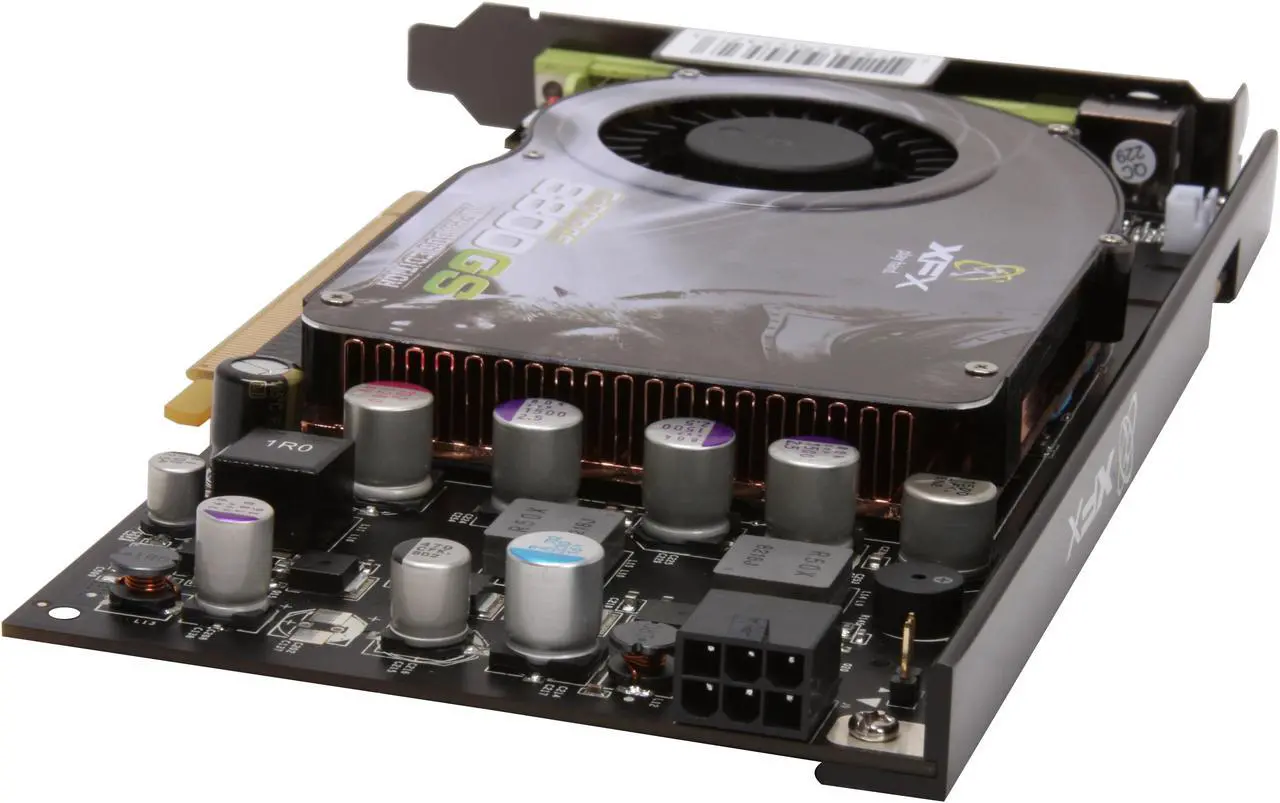 Alt view image 5 of 7 - XFX PVT88SFDDU GeForce 8800 GS XXX 384MB 192-bit GDDR3 PCI Express 2.0 x16 HDCP Ready SLI Supported Video Card