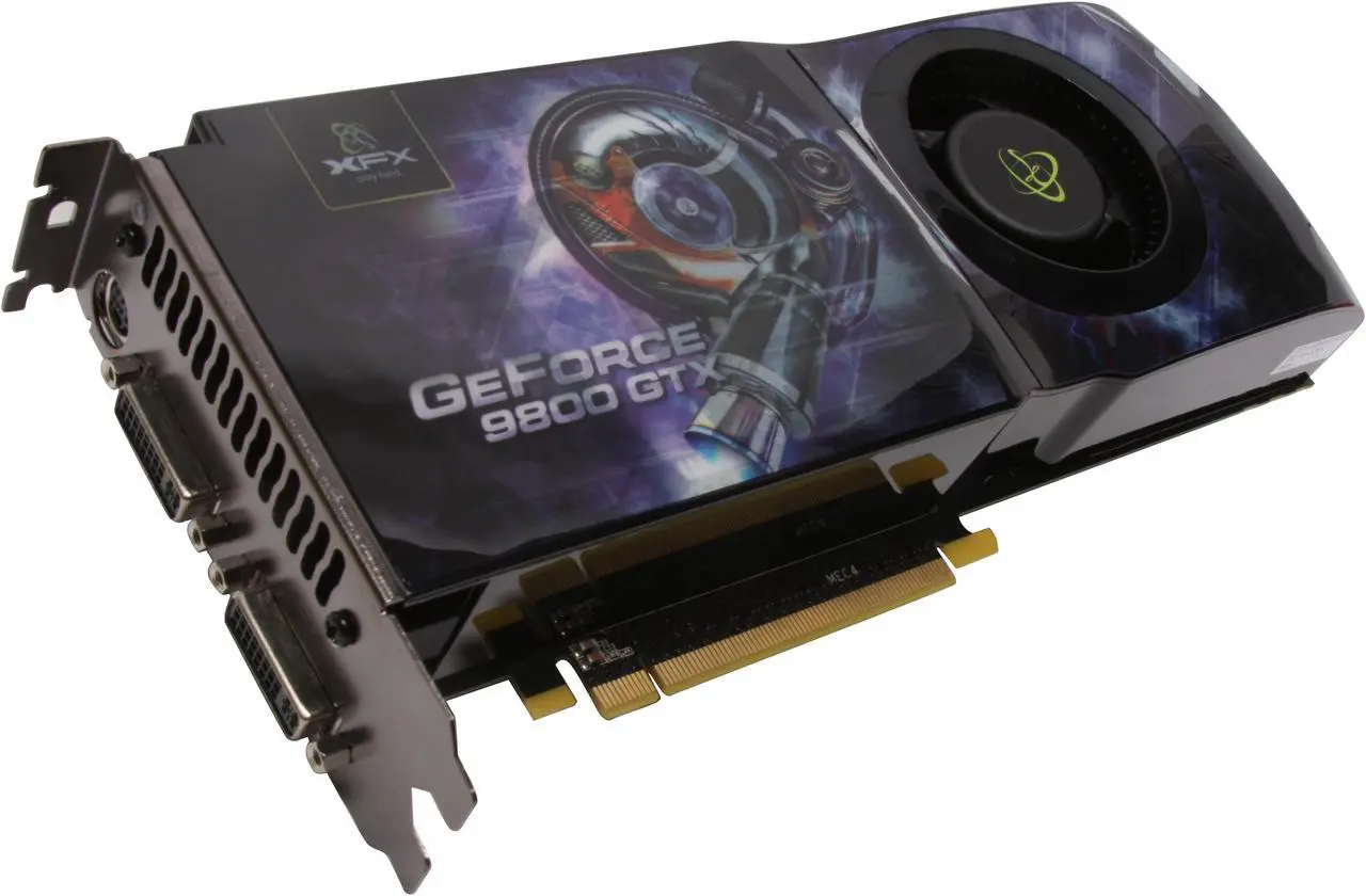 Main image of XFX GeForce 9800 GTX+ 512MB GDDR3 PCI Express 2.0 x16 SLI Support Graphics Card PVT98WYDFH