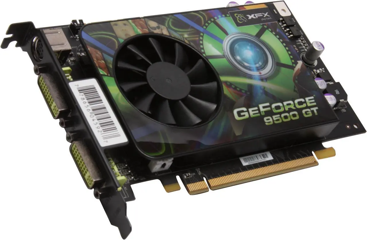 Main image of XFX GeForce 9500 GT 512MB DDR3 PCI Express 2.0 x16 SLI Support Graphics Card PVT95GYDF3