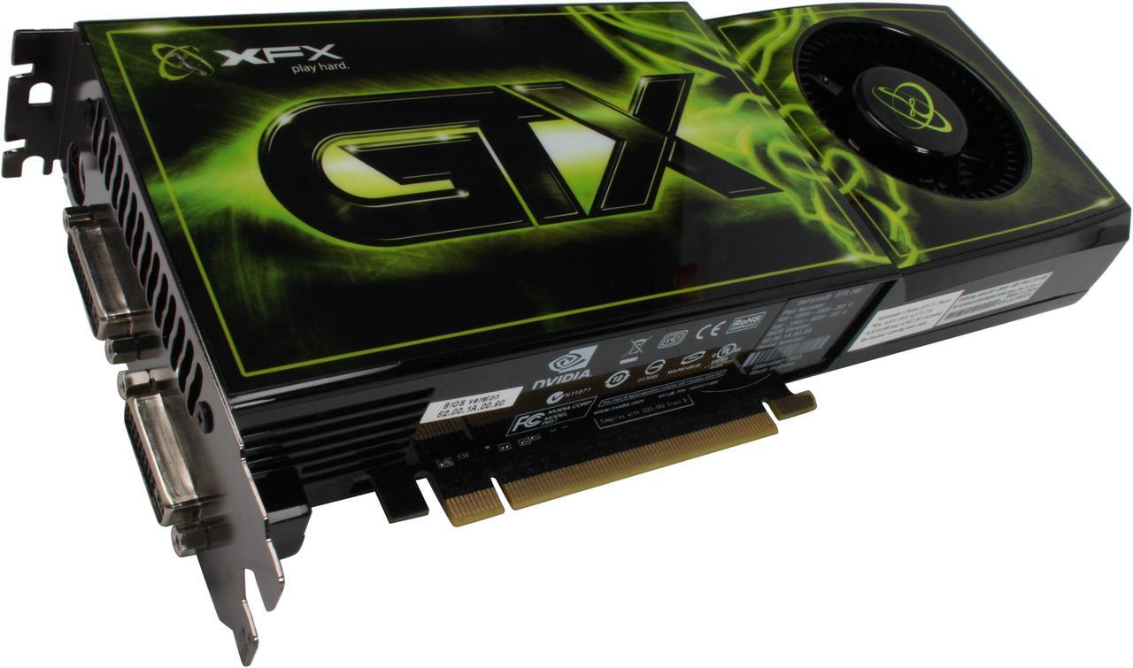 Main image of XFX GX260NADFF GeForce GTX 260 Core 216 896MB 448-bit GDDR3 PCI Express 2.0 x16 HDCP Ready SLI Supported Video Card