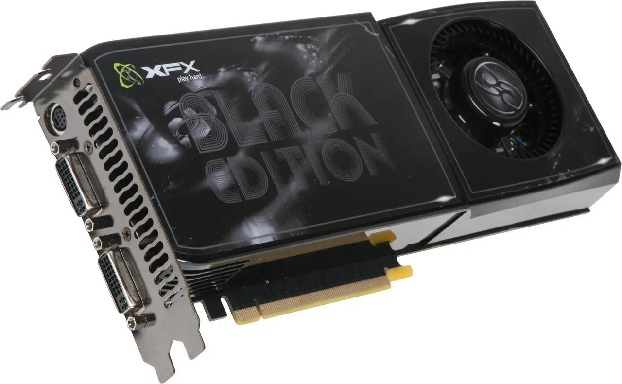 Main image of XFX GX285NZDBF GeForce GTX 285 Black Edition 1GB 512-bit GDDR3 PCI Express 2.0 x16 HDCP Ready SLI Supported Video Card