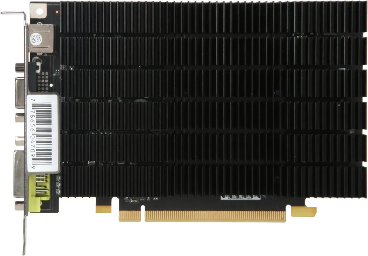 Alt view image 3 of 4 - XFX GeForce 9400 GT 512MB DDR2 PCI Express 2.0 x16 Graphics Card PVT94GYHH2