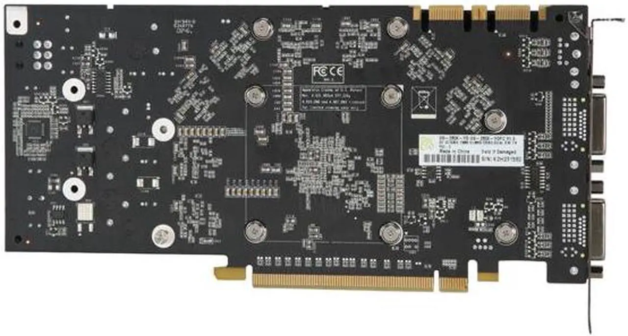 Alt view image 4 of 4 - XFX GS250XYDFC GeForce GTS 250 512MB Core Edition 256-bit GDDR3 PCI Express 2.0 x16 HDCP Ready SLI Supported Video Card