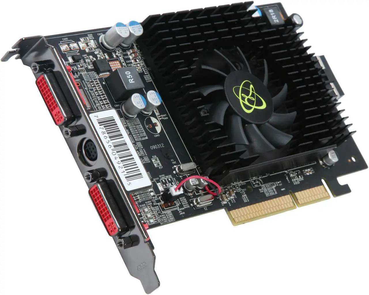 Main image of XFX Radeon HD 4650 1GB DDR2 AGP 8X Graphics Card HD-465X-ZPF2
