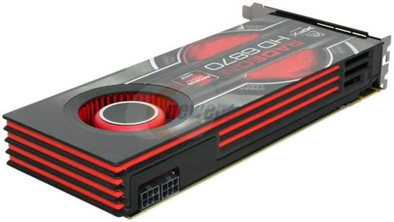 Alt view image 5 of 6 - XFX Radeon HD 6870 1GB DDR5 PCI Express 2.1 x16 CrossFireX Support Graphics Card HD-687A-ZNFC