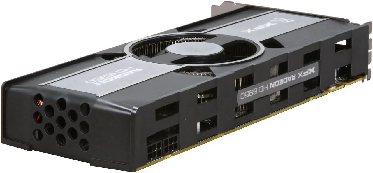 Alt view image 5 of 6 - XFX Radeon HD 6950 1GB GDDR5 PCI Express 2.1 x16 CrossFireX Support Graphics Card HD-695X-ZNFC