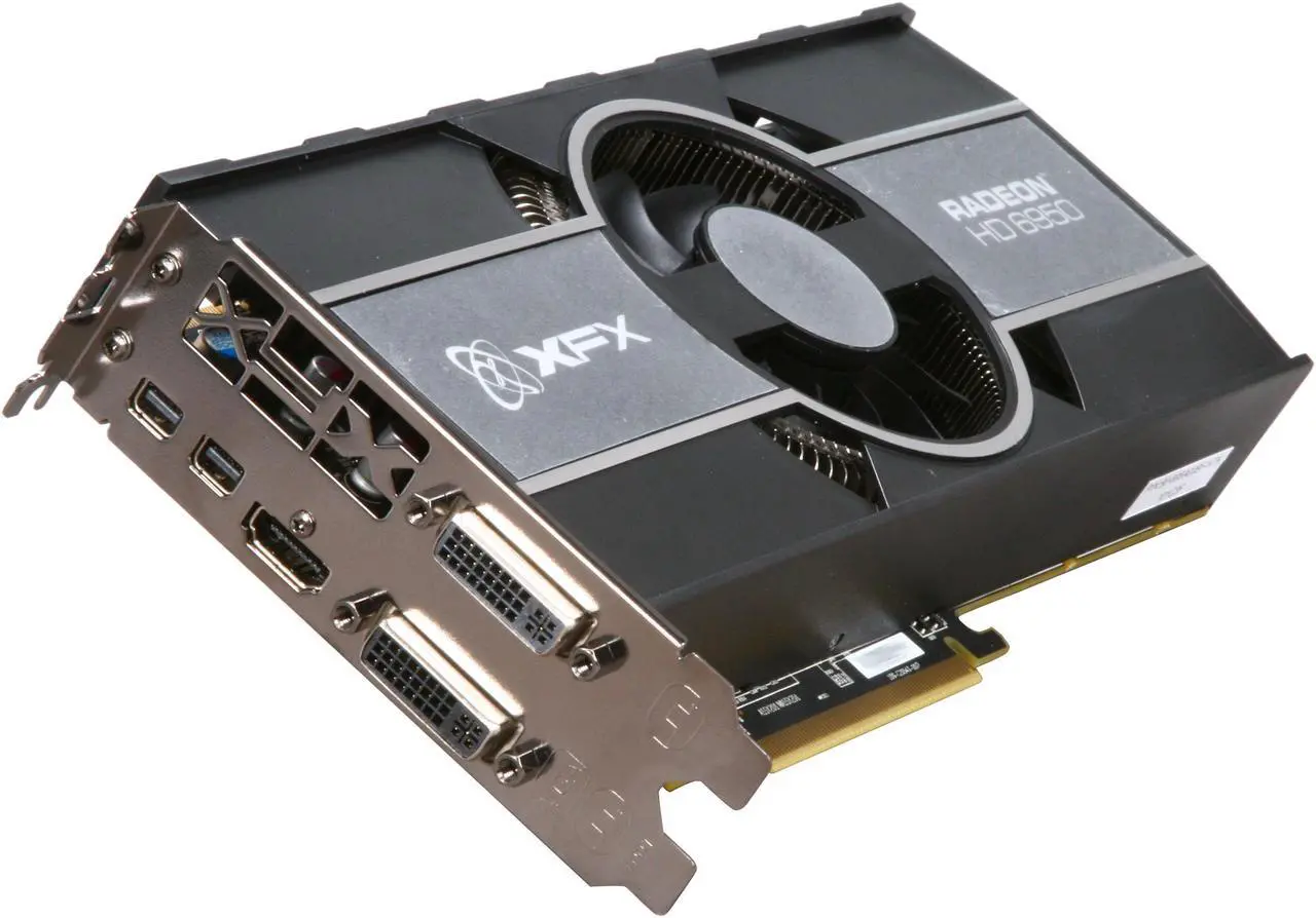 Main image of XFX Radeon HD 6950 1GB GDDR5 PCI Express 2.1 x16 CrossFireX Support Graphics Card HD-695X-ZNFC
