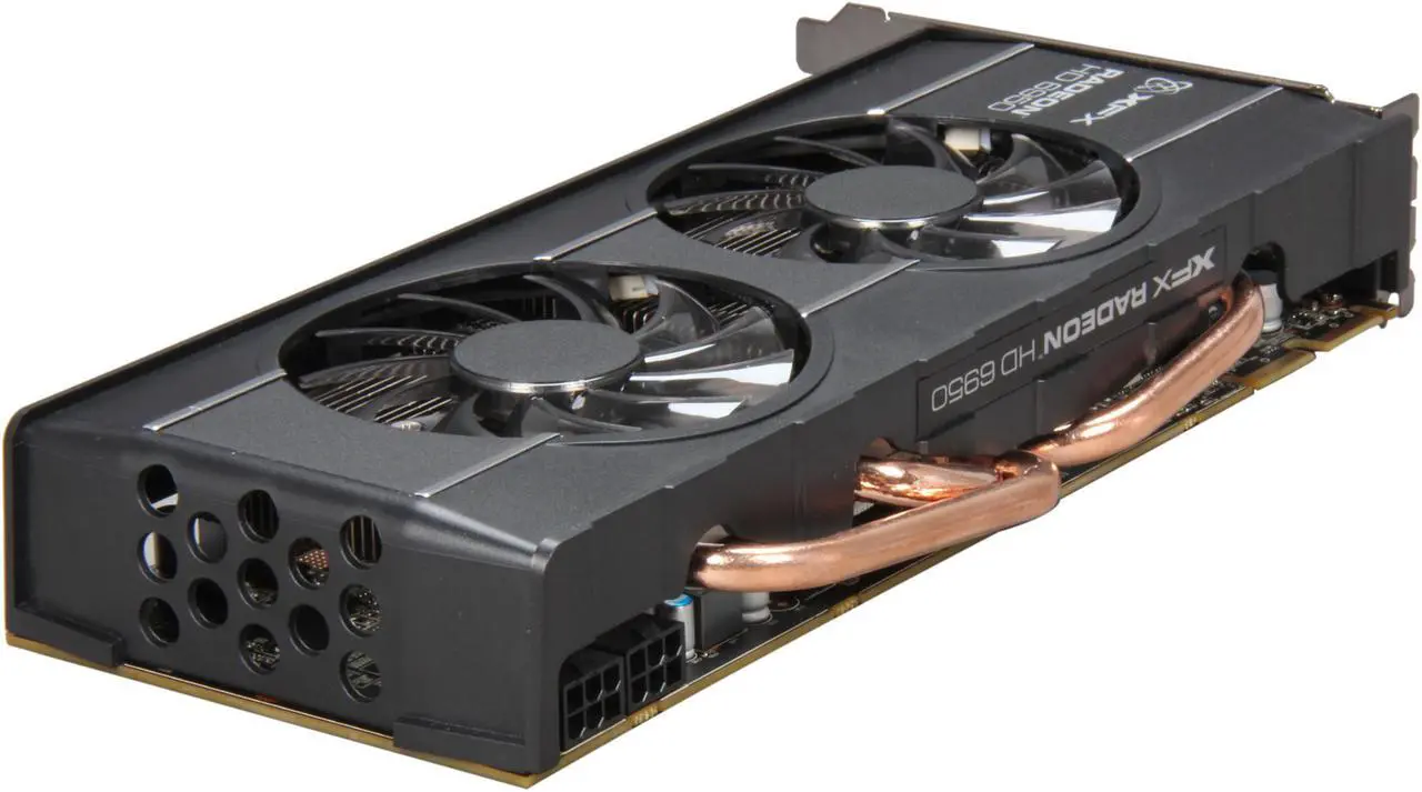 Alt view image 5 of 6 - XFX Double D Radeon HD 6950 2GB GDDR5 PCI Express 2.1 x16 CrossFireX Support Graphics Card HD-695X-CDFC