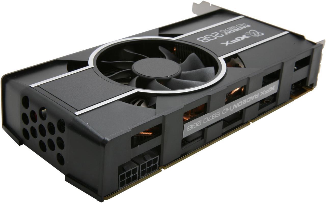 Alt view image 5 of 6 - XFX Radeon HD 6870 2GB GDDR5 PCI Express 2.1 x16 CrossFireX Support Graphics Card HD-687X-CNFC