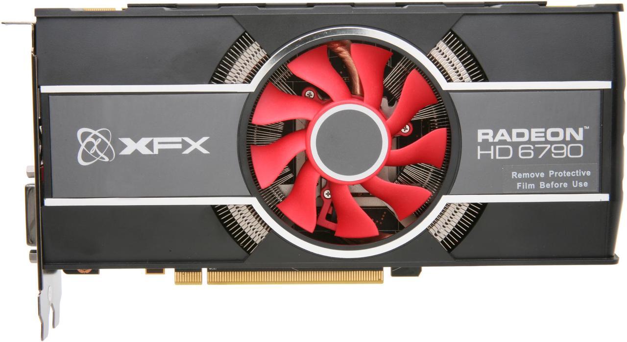 Alt view image 3 of 6 - XFX Radeon HD 6790 1GB GDDR5 PCI Express 2.1 x16 CrossFireX Support Graphics Card HD-679X-ZRFC