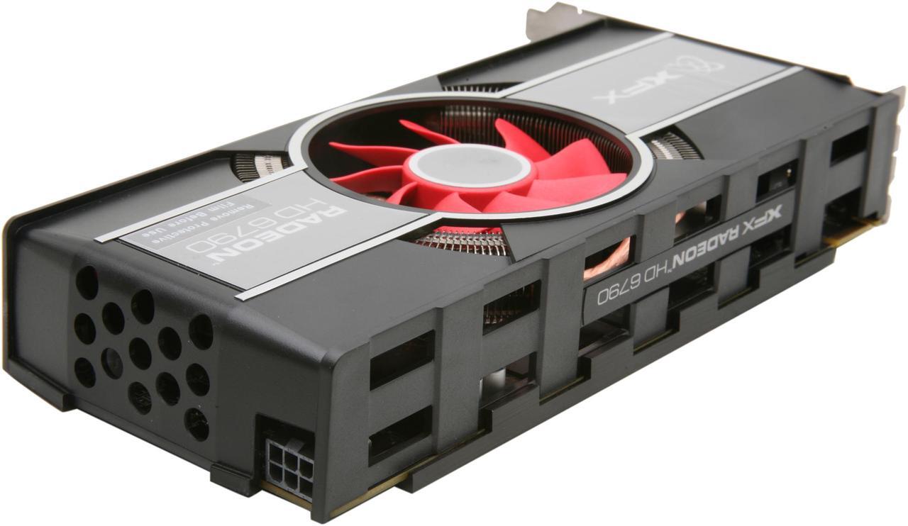 Alt view image 5 of 6 - XFX Radeon HD 6790 1GB GDDR5 PCI Express 2.1 x16 CrossFireX Support Graphics Card HD-679X-ZRFC