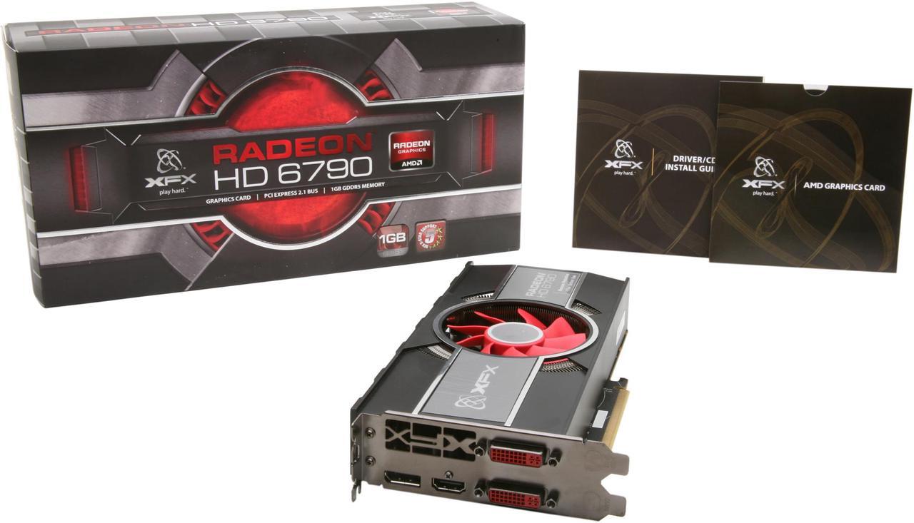 Alt view image 6 of 6 - XFX Radeon HD 6790 1GB GDDR5 PCI Express 2.1 x16 CrossFireX Support Graphics Card HD-679X-ZRFC