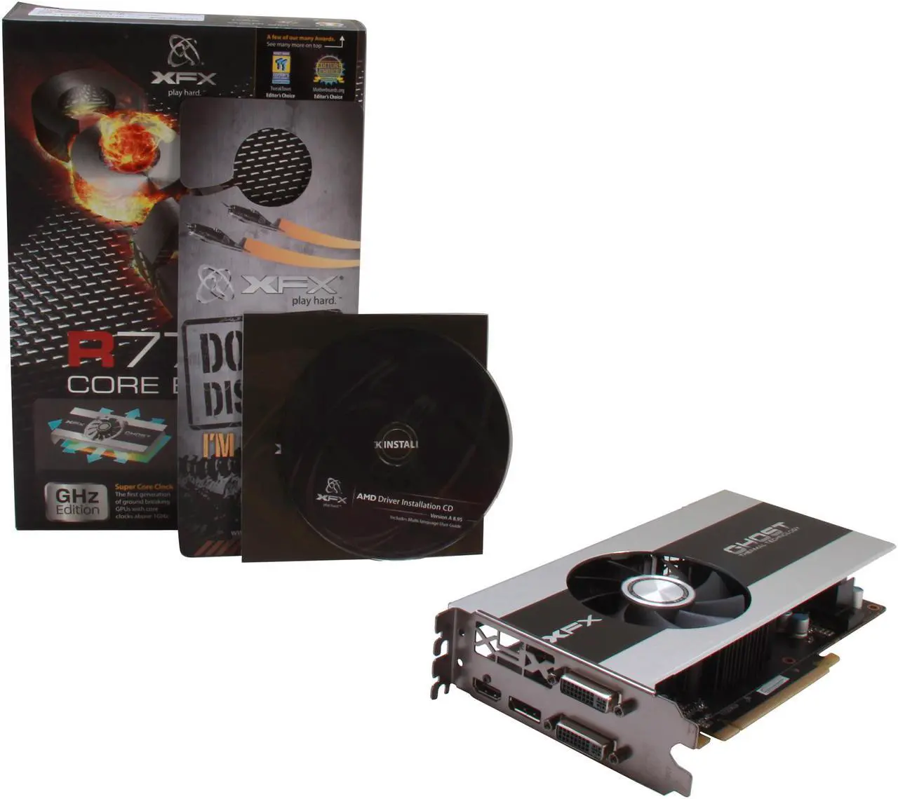 Alt view image 6 of 6 - XFX CORE Edition Radeon HD 7770 1GB GDDR5 PCI Express 3.0 x16 CrossFireX Support Graphics Card FX-777A-ZNF4