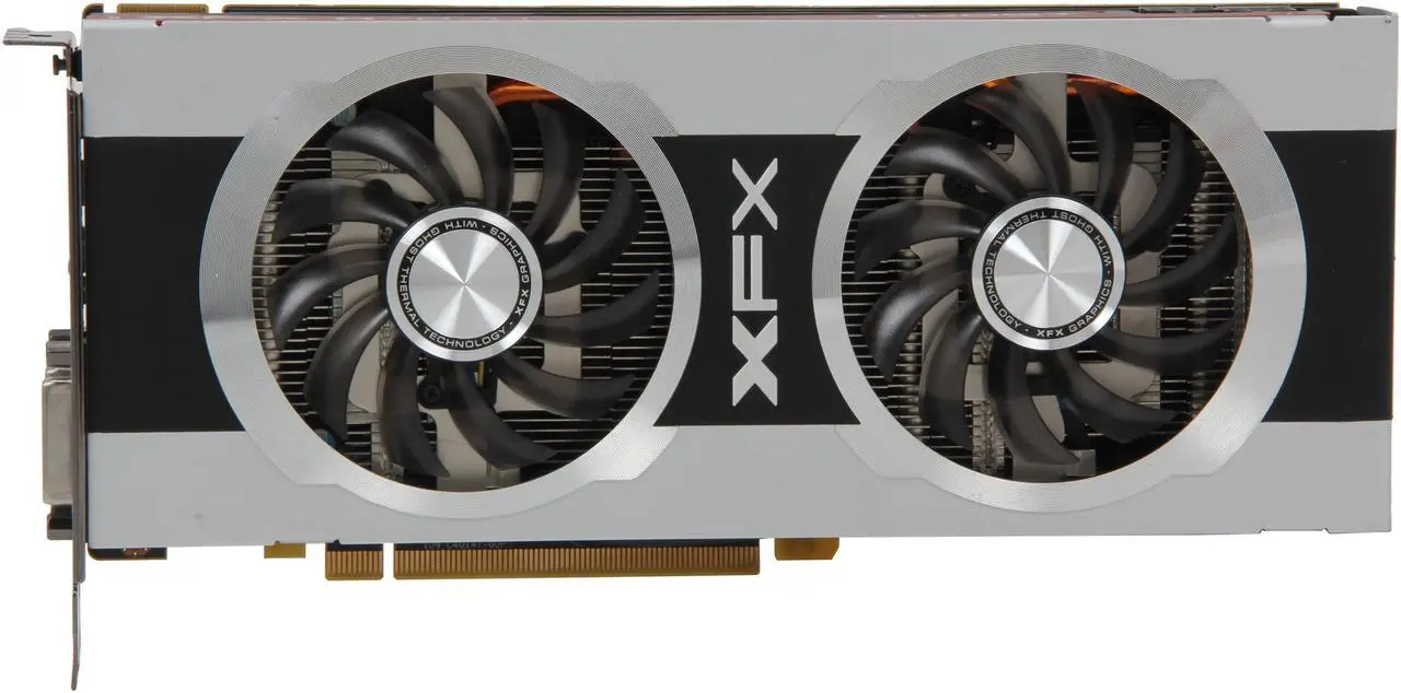 Alt view image 3 of 6 - XFX Double D Radeon HD 7870 GHz Edition 2GB GDDR5 PCI Express 3.0 x16 CrossFireX Support Graphics Card FX-787A-CDFC