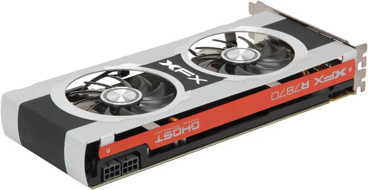 Alt view image 5 of 6 - XFX Double D Radeon HD 7870 GHz Edition 2GB GDDR5 PCI Express 3.0 x16 CrossFireX Support Graphics Card FX-787A-CDFC