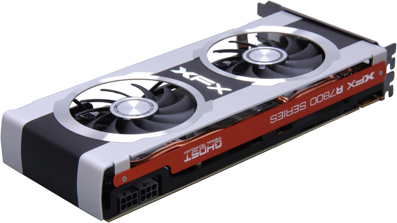 Alt view image 5 of 6 - XFX Black DD Radeon HD 7850 2GB DDR5 PCI Express 3.0 CrossFireX Support Graphics Card FX-785A-CDBC