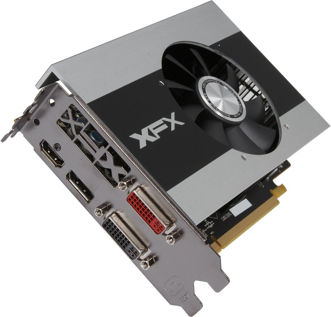 XFX R7-260X-ZNJ4 Core Edition Radeon R7 260X 1GB 128-bit GDDR5 PCI Express 3.0 CrossFireX Support Video Card