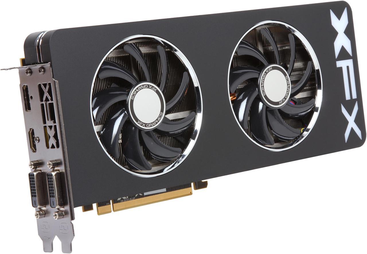 XFX Double Dissipation Radeon R9 290X 4GB GDDR5 PCI Express 3.0 x16 CrossFireX Support Video Card R9-290X-EDFD