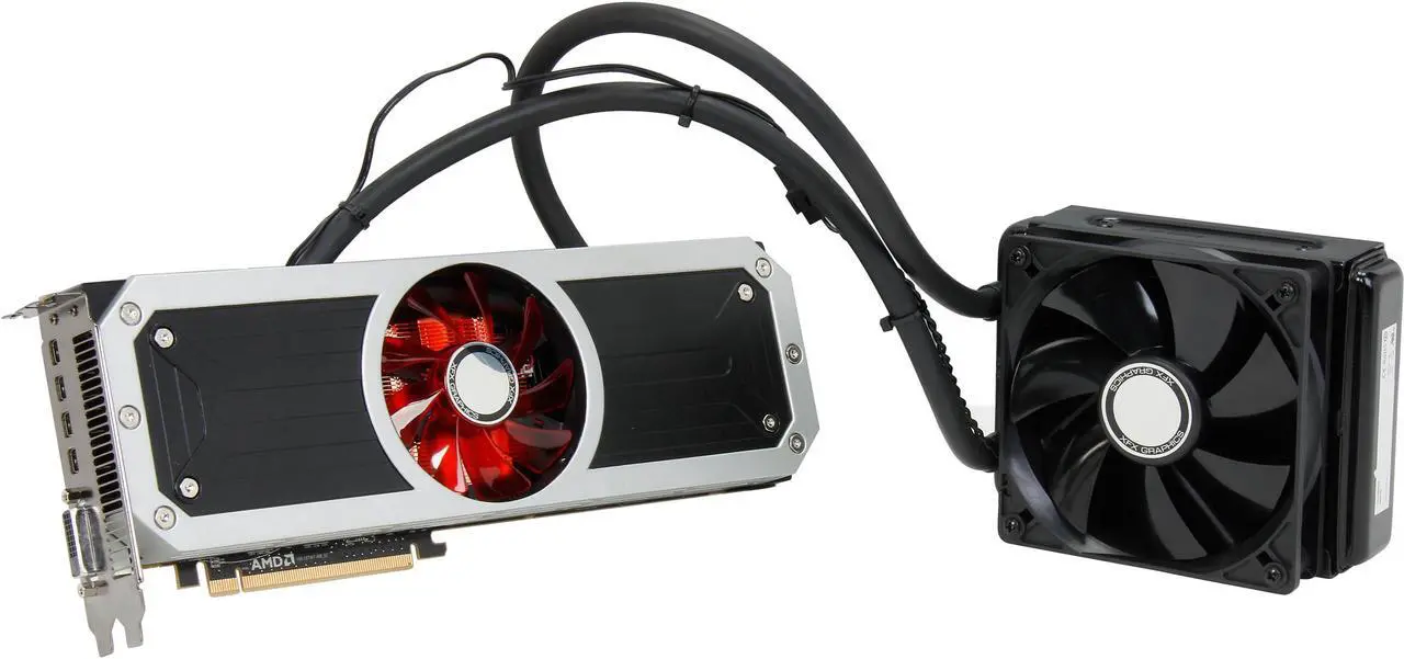 Main image of XFX Core Edition Radeon R9 295x2 8GB GDDR5 PCI Express 3.0 CrossFireX Support Graphics Card R9-295X-8QFA