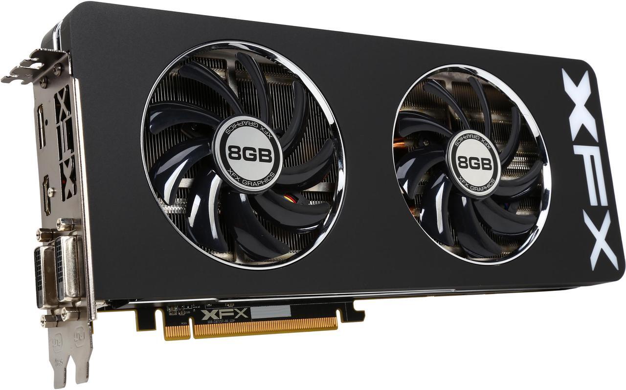 Main image of XFX Radeon R9 290X 8GB DDR5 PCI Express 3.0 Graphics Card R9-290X-8DFD