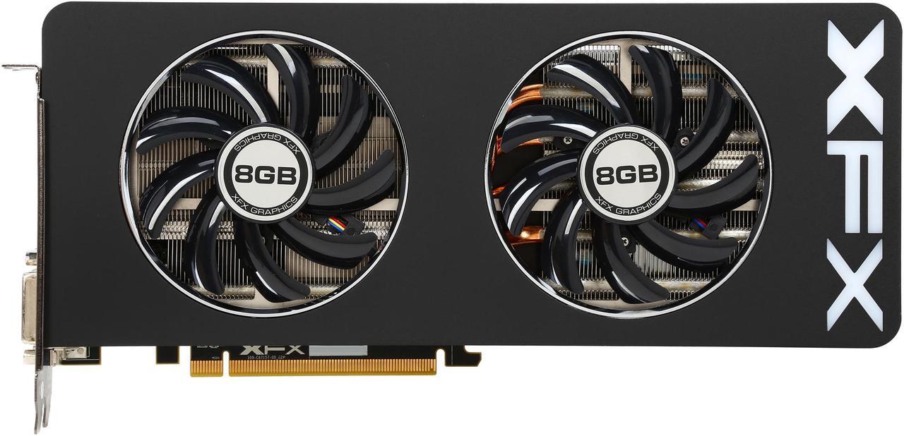 Alt view image 4 of 6 - XFX Radeon R9 290X 8GB DDR5 PCI Express 3.0 Graphics Card R9-290X-8DFD