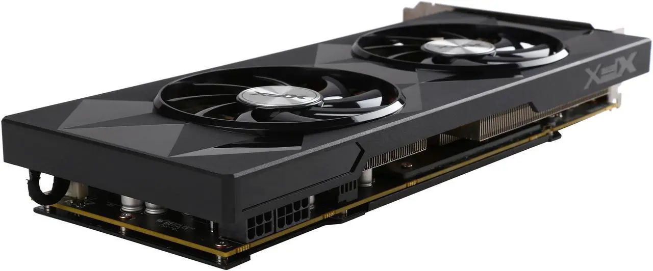 Alt view image 6 of 6 - XFX BLACK Edition Radeon R9 390 8GB GDDR5 PCI Express 3.0 CrossFireX Support Graphics Card R9-390P-8286