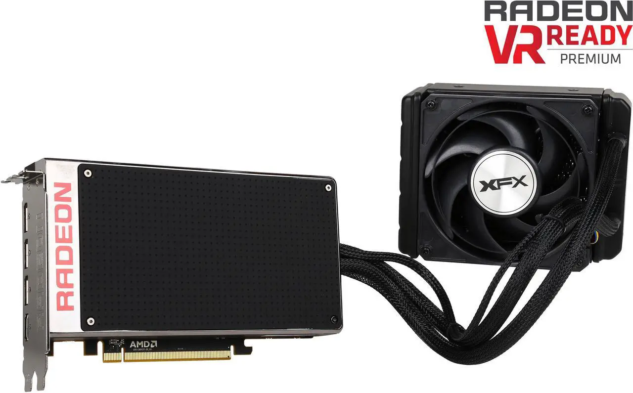 Main image of XFX R9-FURY-4QFA RADEON R9 FURY X 4GB HBM Liquid Cooled 4096-Bit PCI Express 3.0 CrossFireX Support Video Card