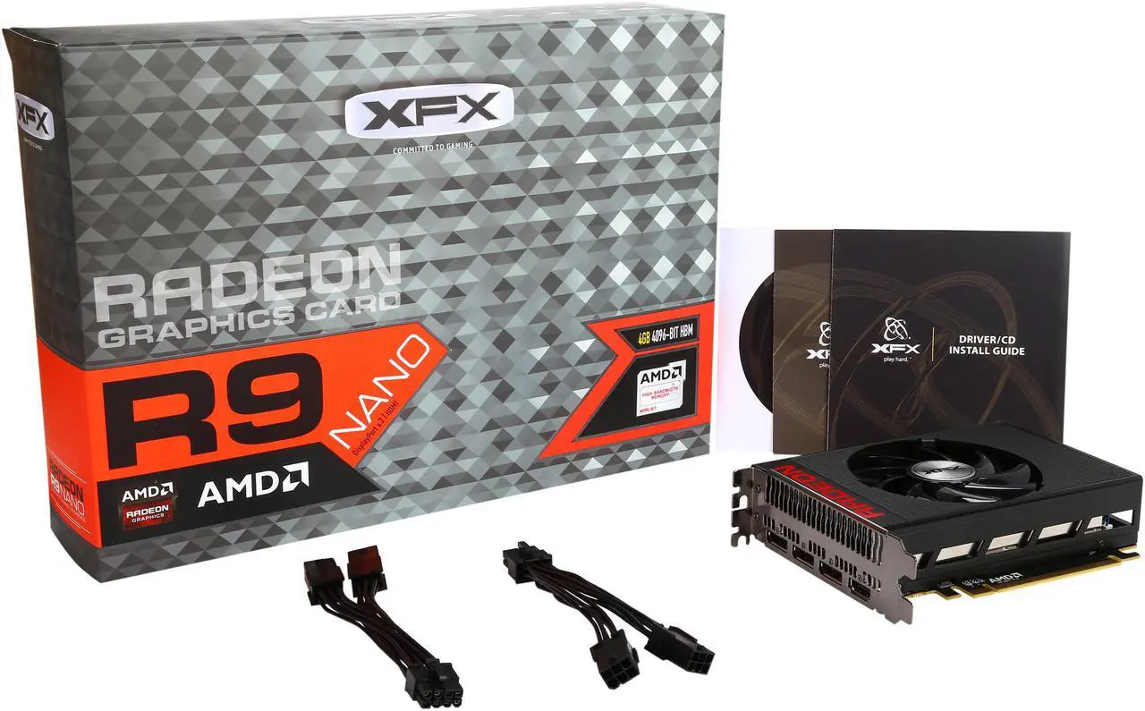 Alt view image 7 of 6 - XFX Radeon R9 Nano R9-NANO-4SF6 4GB 4096-Bit HBM PCI Express 3.0 CrossFireX Support Video Card