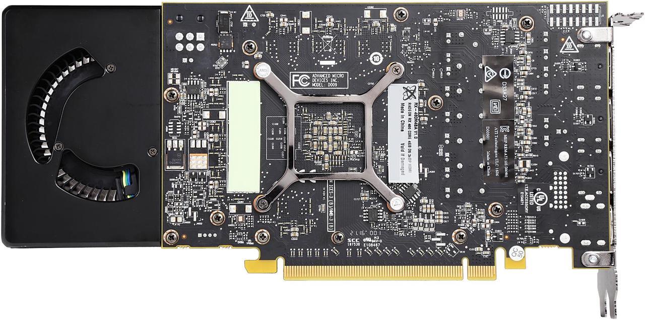 Alt view image 5 of 6 - XFX Radeon RX 480 4GB GDDR5 PCI Express 3.0 CrossFireX Support Video Card RX-480M4BFA6
