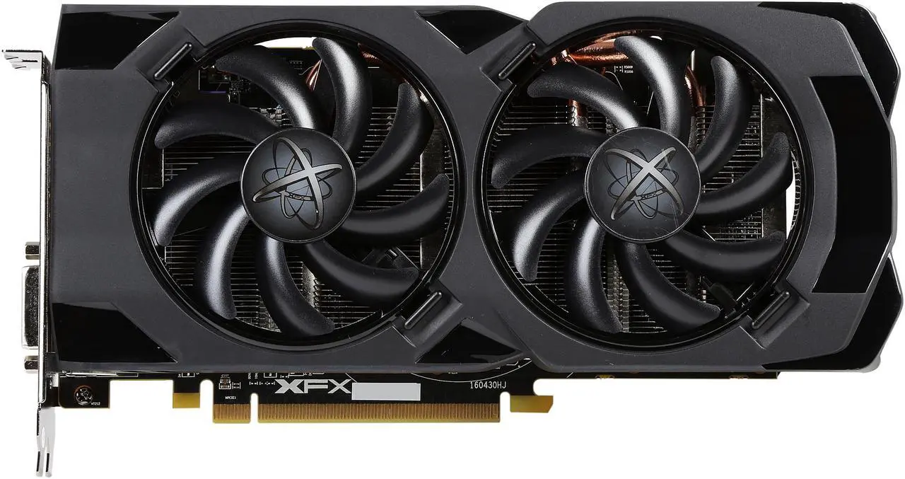 Alt view image 4 of 7 - XFX Radeon RX 470 RS Black Edition True OC DirectX 12 RX-470P437BM 4GB 256-Bit GDDR5 PCI Express 3.0 CrossFireX Support Video Card