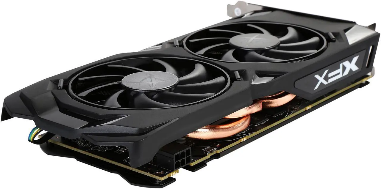 Alt view image 6 of 7 - XFX Radeon RX 470 RS Black Edition True OC DirectX 12 RX-470P437BM 4GB 256-Bit GDDR5 PCI Express 3.0 CrossFireX Support Video Card