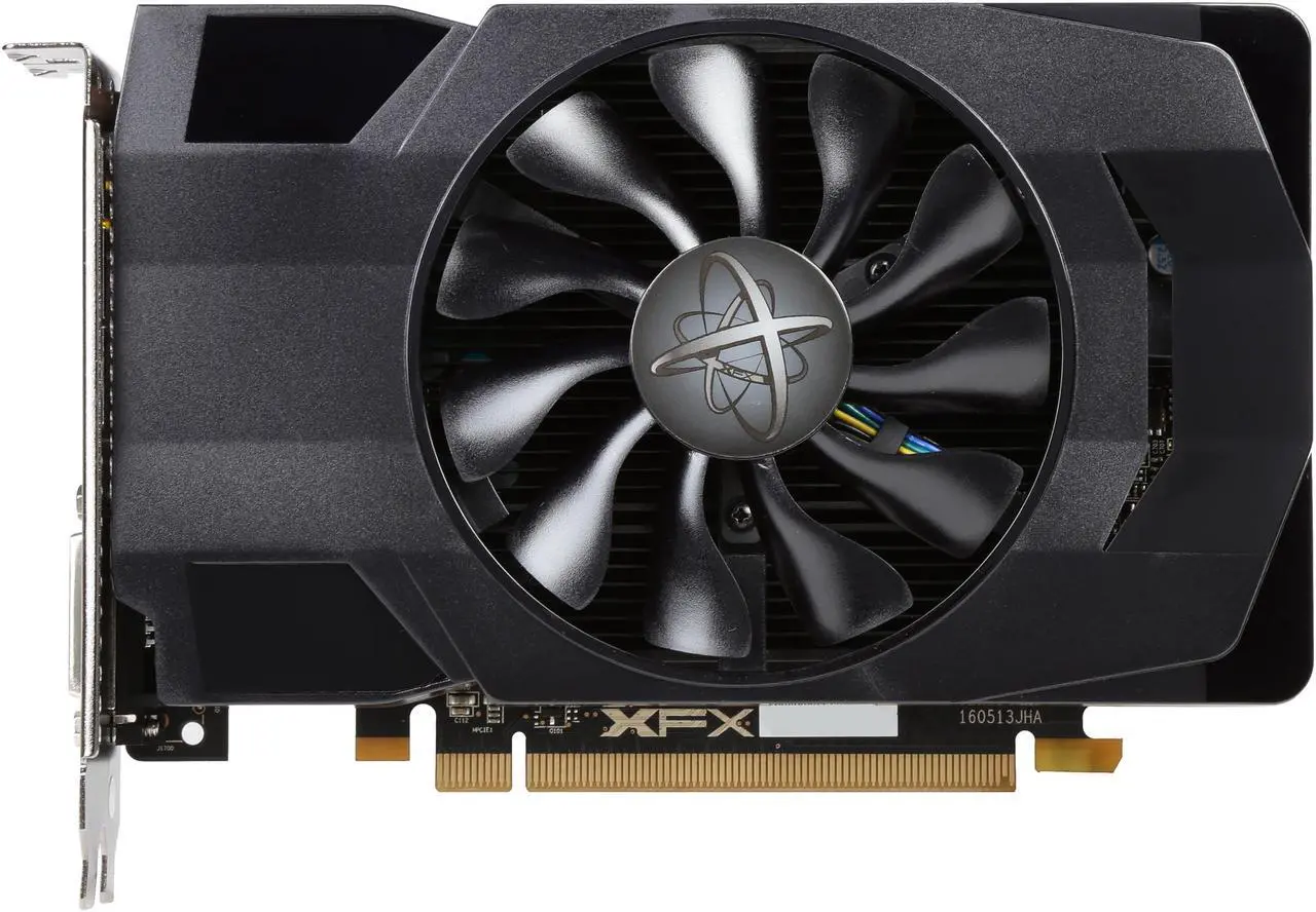 Alt view image 4 of 6 - XFX Radeon RX 460 True OC DirectX 12 RX-460P2SFG5 2GB 128-Bit GDDR5 PCI Express 3.0 CrossFireX Support Video Card