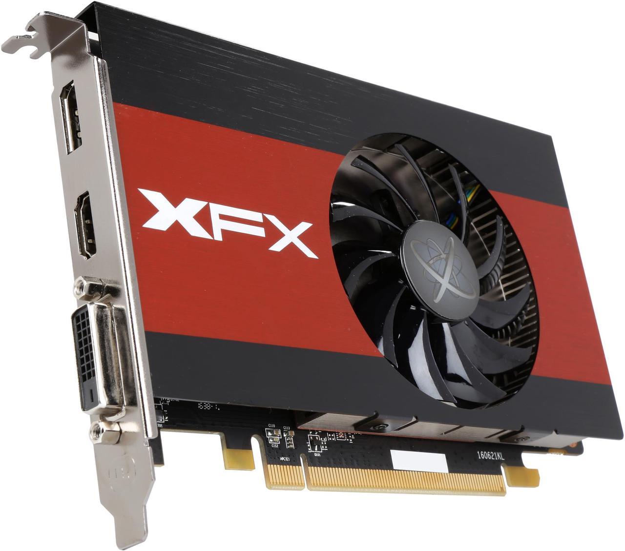 XFX Radeon RX 460 4GB GDDR5 PCI Express 3.0 CrossFireX Support Video Card, Slim Design RX-460P4TFG5