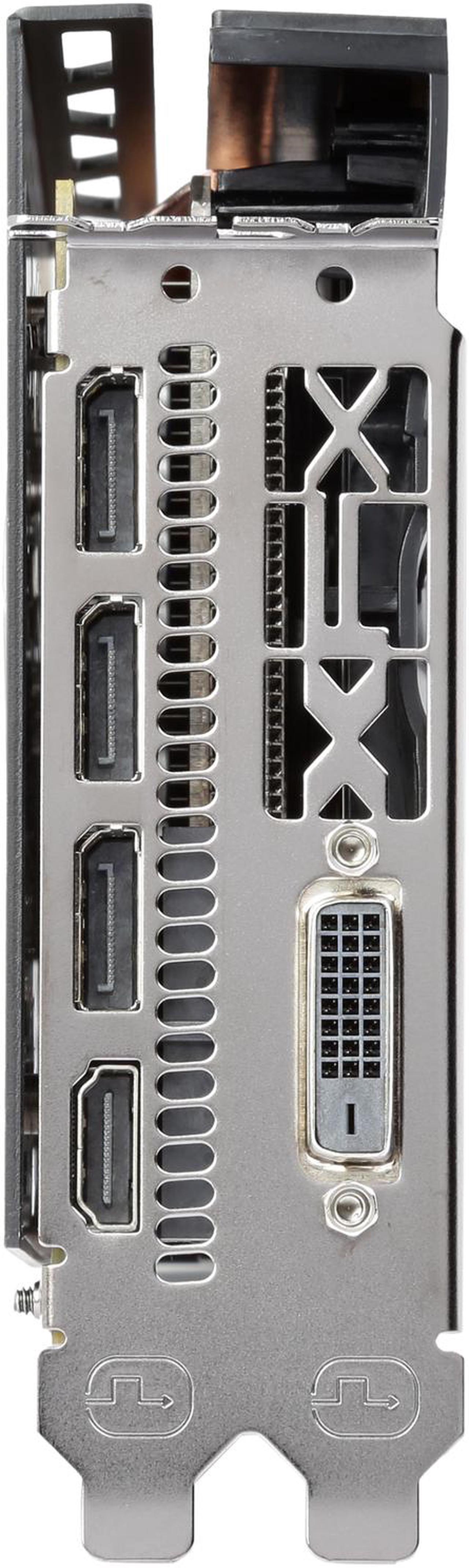 Alt view image 3 of 6 - XFX Radeon RX 580 DirectX 12 RX-580P8DFD6 XXX Edition 8GB 256-Bit GDDR5 PCI Express 3.0 CrossFireX Support Video Card