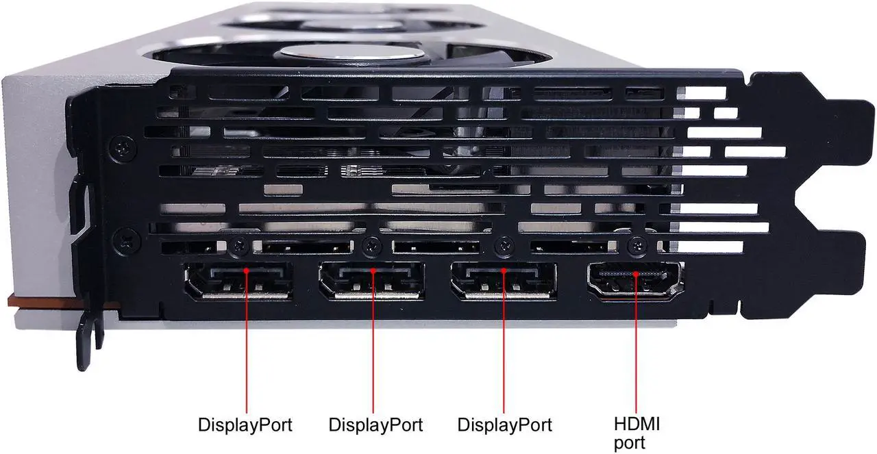 Alt view image 4 of 6 - XFX Radeon VII 16GB HBM2 PCI Express 3.0 CrossFireX Support Graphics Card RX-VEGMA3FD6